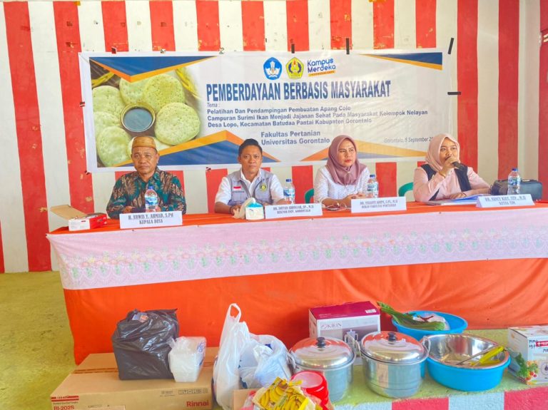 Dosen Faperta UG Aplikasikan Pembuatan Apang Colo Campuran Surimi Ikan, Ternyata Tujuannya Ini 00
